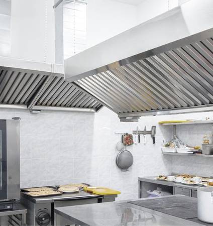 Notre zone d'activité pour ce service Réparation de gaine ou de tube de hotte de cuisine professionnelle